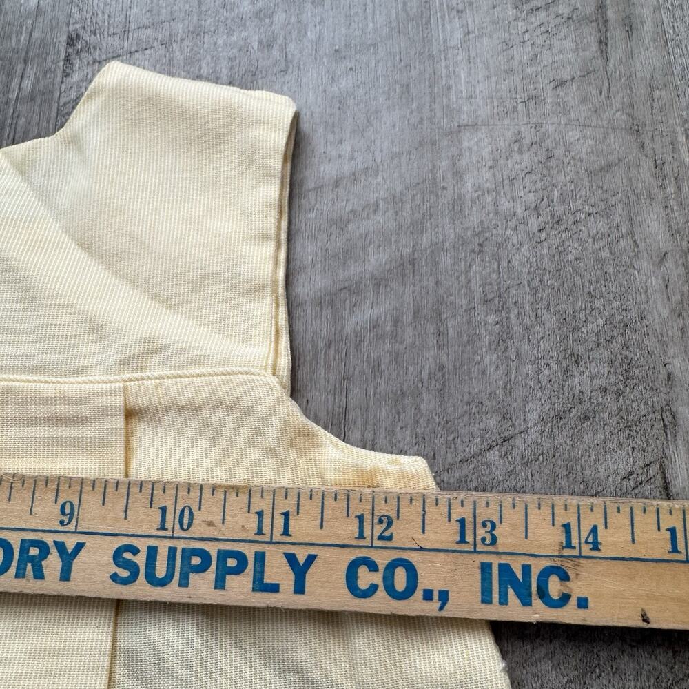 Vintage Jayne Copeland Baby Girl Yellow Duck Appliqué Pleated Dress 12-18M USA - Picture 5 of 7